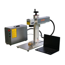 20w 30w portable mini fiber laser marking machine for metal fiber laser printer